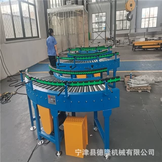 90度转弯机 滚筒转弯输送机 皮带拐角流水线传送带厂家定制