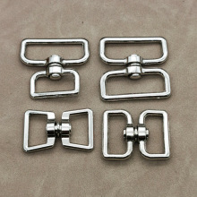 8字扣锌合金狗扣勾扣平八字万向旋转环钥匙扣包包扣环五金件箱包