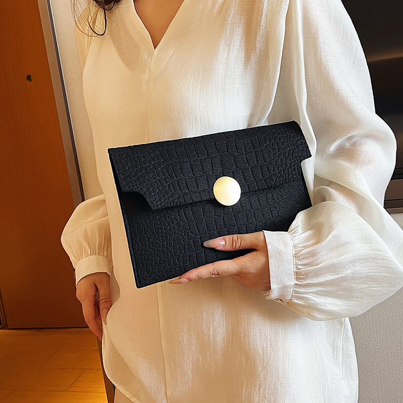 Casual simple bolso de sobre casual bolso de mujer de moda retro bolso de embrague 2023 verano nuevo estilo occidental de moda bolso de mujer