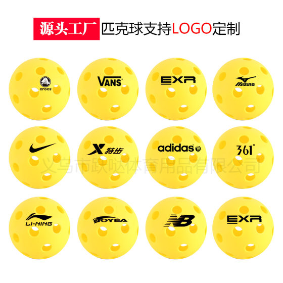 Picklebal26 Hole 40 Hole Resistant Peak Ball Injection TPE74MM Super Hard Roll Molded Ball Hole Ball
