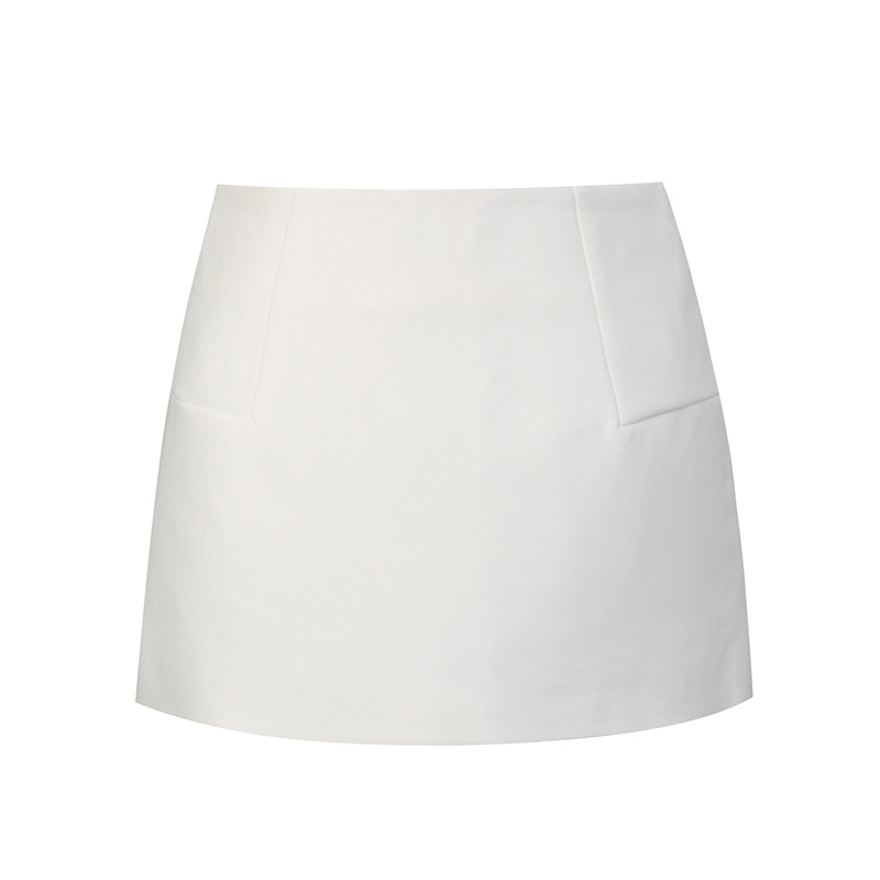 Elegant Women's V-neck Beaded Blouse And Irregular Skirt Set_voghion.com
