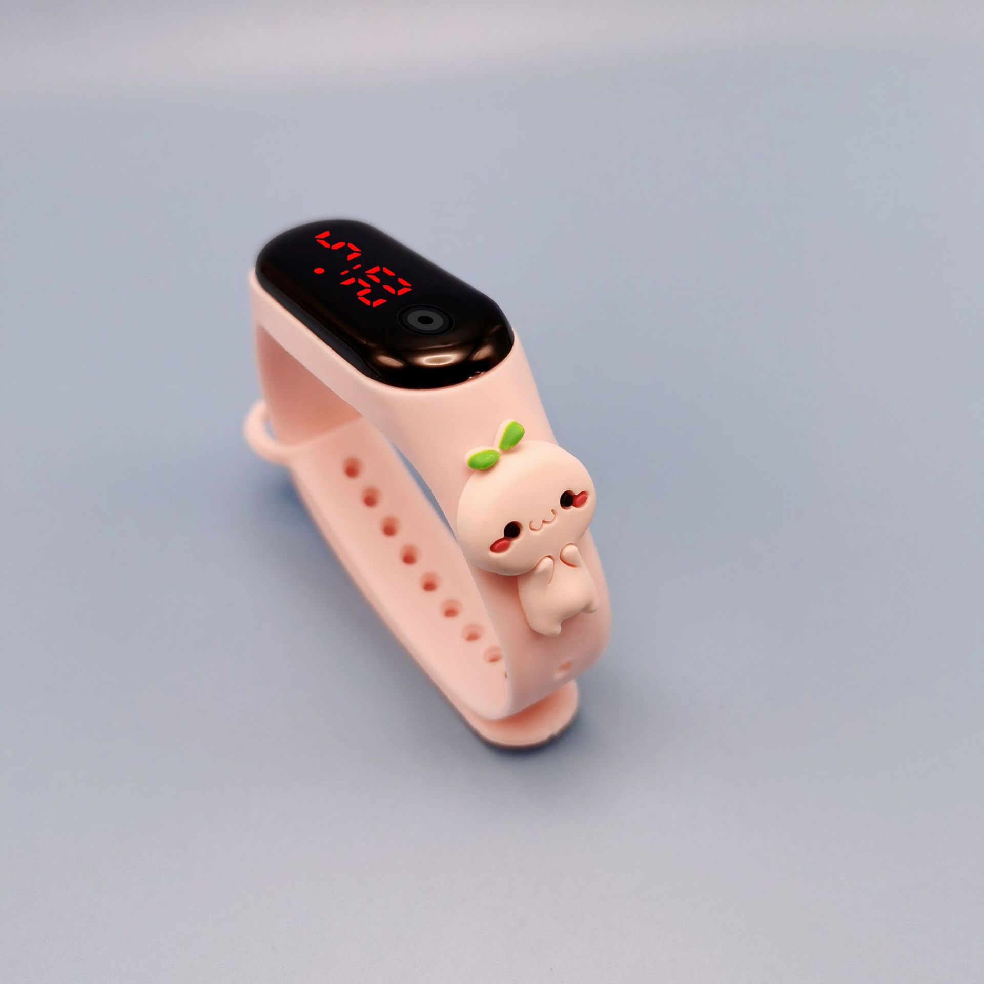 En stock al por mayor M3 reloj de muñeca de luz roja led reloj electrónico creativo estudiante plástico pulsera de dibujos animados niños reloj deportivo