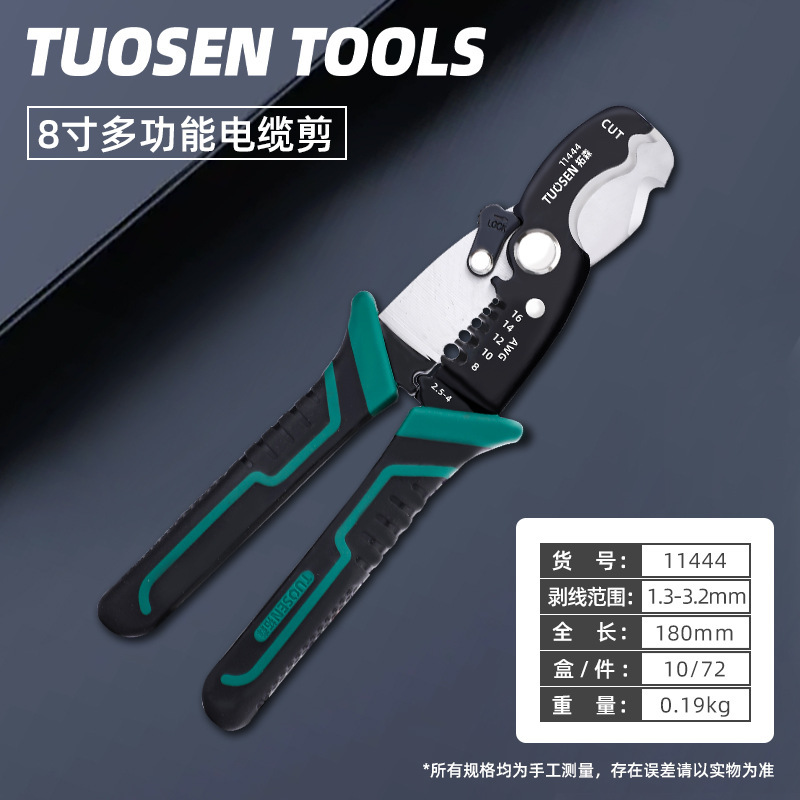 Cable Shear Wire Stripping Forceps