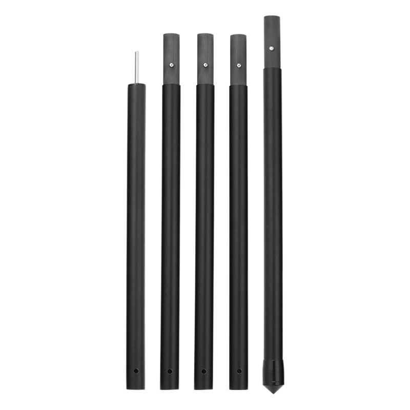 Outdoor camping large canopy pole 2.9M bold 26mm portable telescopic tent pole camping awning support pole