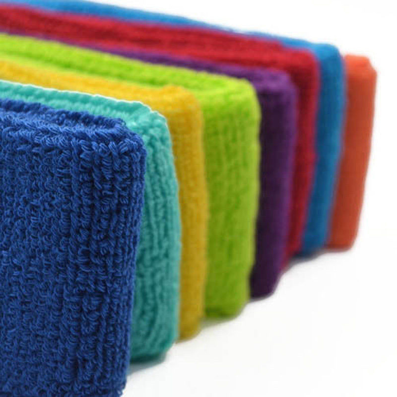 Cross-border outdoor running basketball sweat-absorbent towel children's sports headband hair band head protection cotton headband yoga fitness