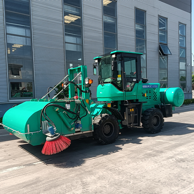 Vehicle-Mounted Multi-Purpose Loader Sweeper Forklift Modified Road Sweeper Coal Slag Ash Sweeper