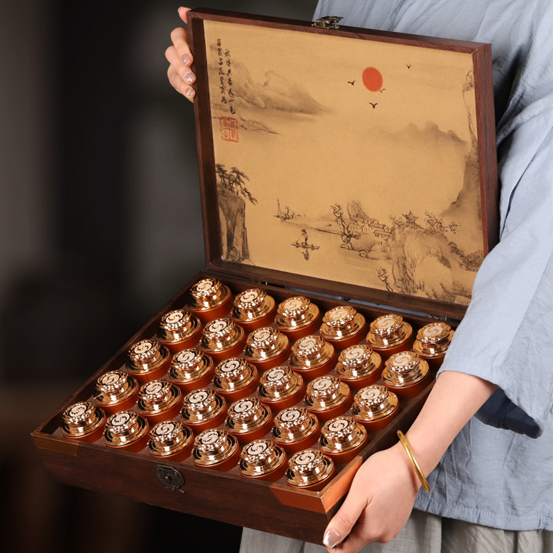 錦繡山河高端茶葉伴手禮武夷紅茶金駿眉大分量茶葉禮品茶葉禮盒裝