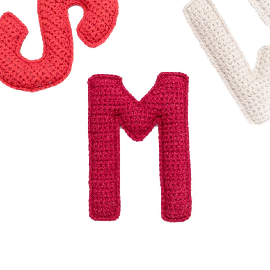 Crochet navideño guirlandas de flores PDF Crochet Pattern Home Decoration Feliz Navidad Crochet Banner