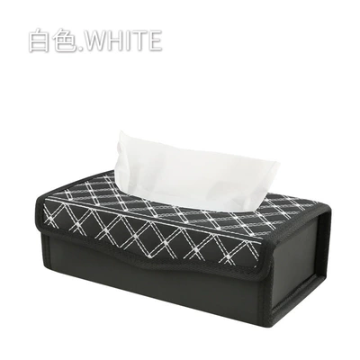 Car tissue box, Car tissue box/set - standard-klm-red-wine-themed-folding-tissue-box-white