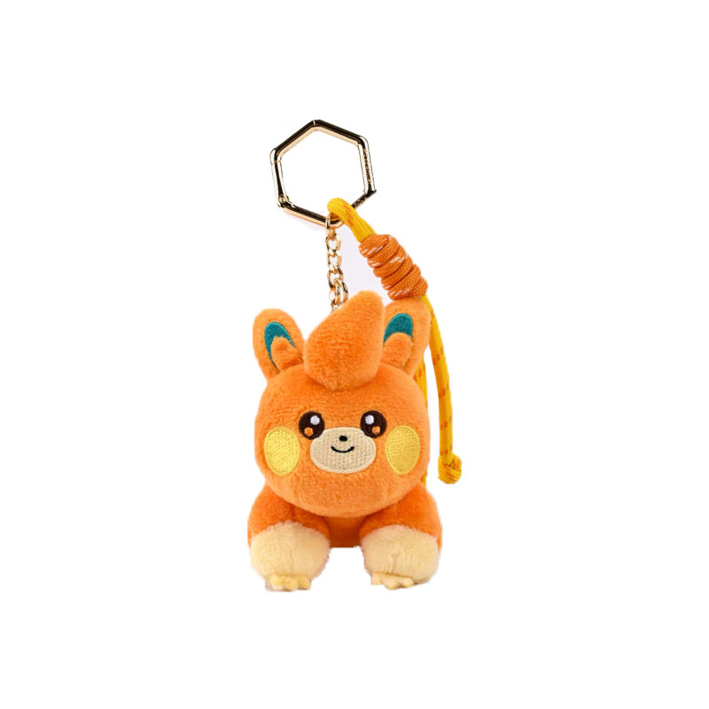 Colgante auténtico de pokemon, colgante de muñeco de Pikachu, juguete de peluche Eevee, mochila de pokemon, muñeco