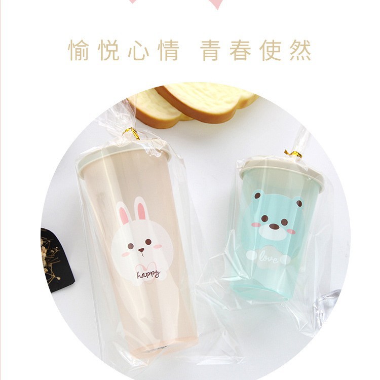N2114 tamaño pequeño sellado portátil taza regalo dos yuanes tienda fabricante