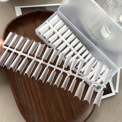 Xiao Ying Nail Art - 300 pieces of fine straight long T shaped sanding gel nails (slightly shorter)