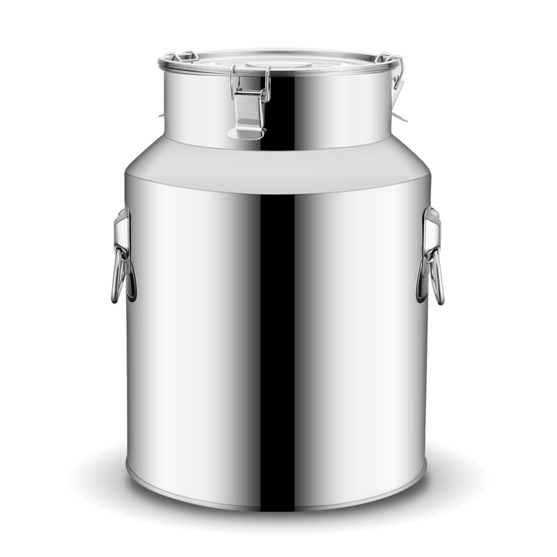 Custom 304 barril de acero inoxidable barril de aceite doméstico de grado alimenticio barril de vino barril de arroz barril de cáscara de naranja tanque de almacenamiento tanque de sellado