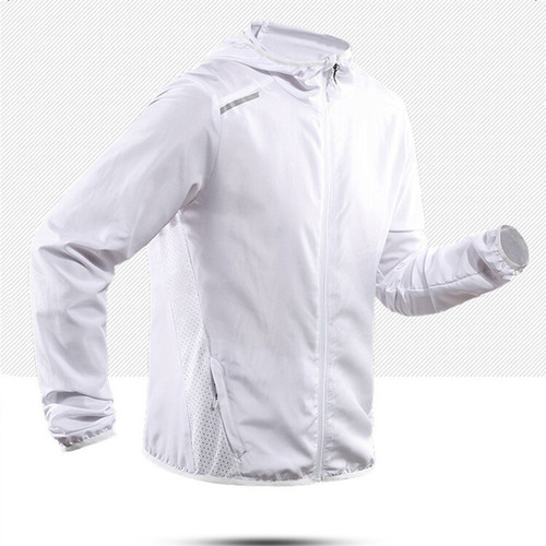 Cross-border procurement men's new ice silk quick-drying breathable hooded sun protective skin clothes outdoor mountaineering and fishing suits