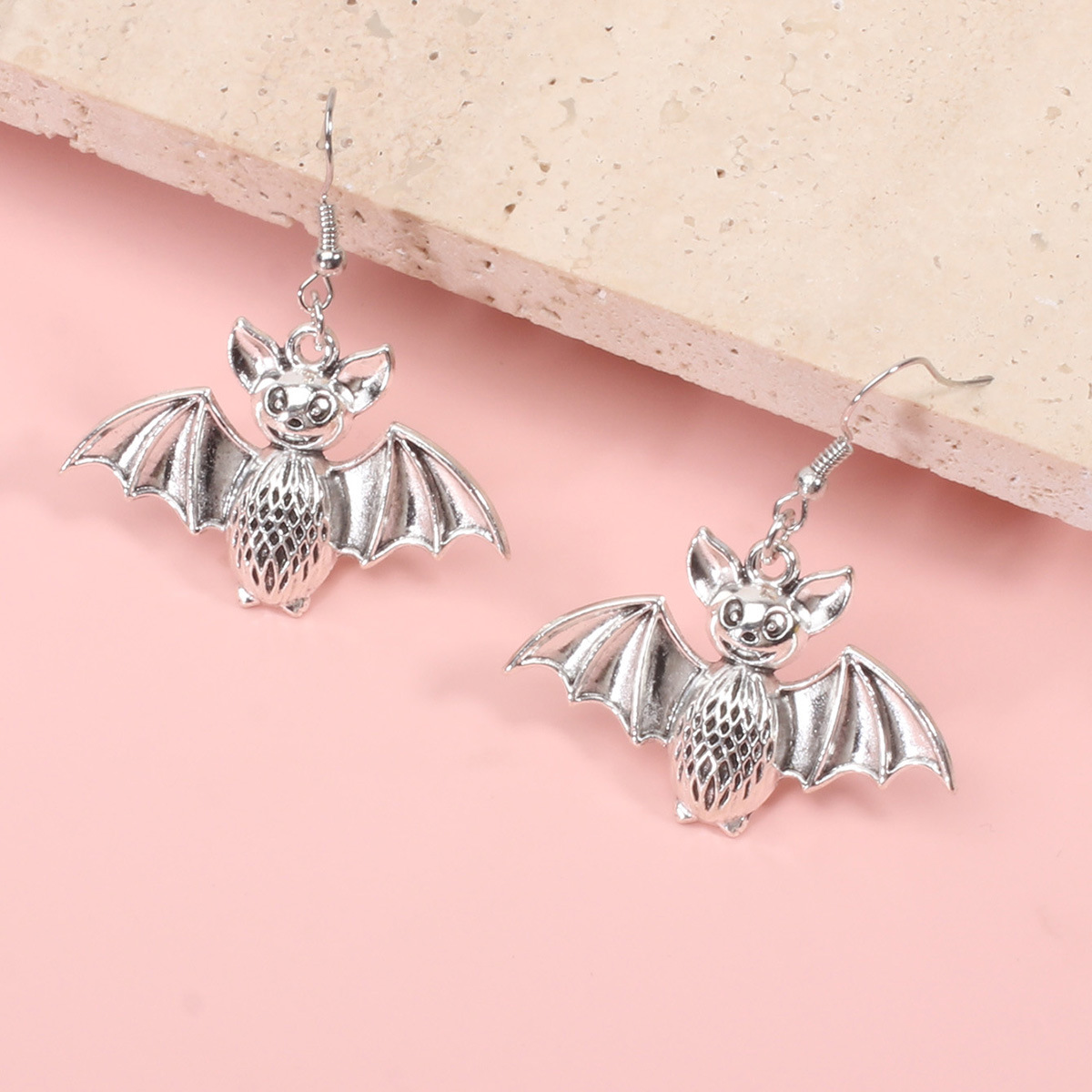 Alloy Material Halloween Festival Spider, Spider Web, Skull Pattern 1 Pair Halloween Retro Spider Spider Web Skull Plating Alloy Drop Earrings