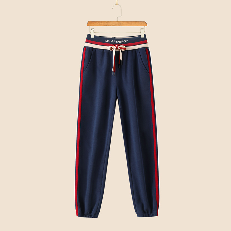 2023 autumn new women's casual sports trousers trendy casual pants