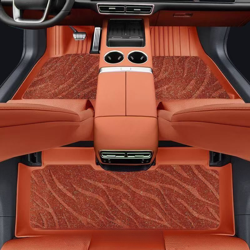 吉利博越cool足マット帝豪星瑞キャンバス越星越Lカラフル瑞専用全包囲純tpe自動車足マット|undefined