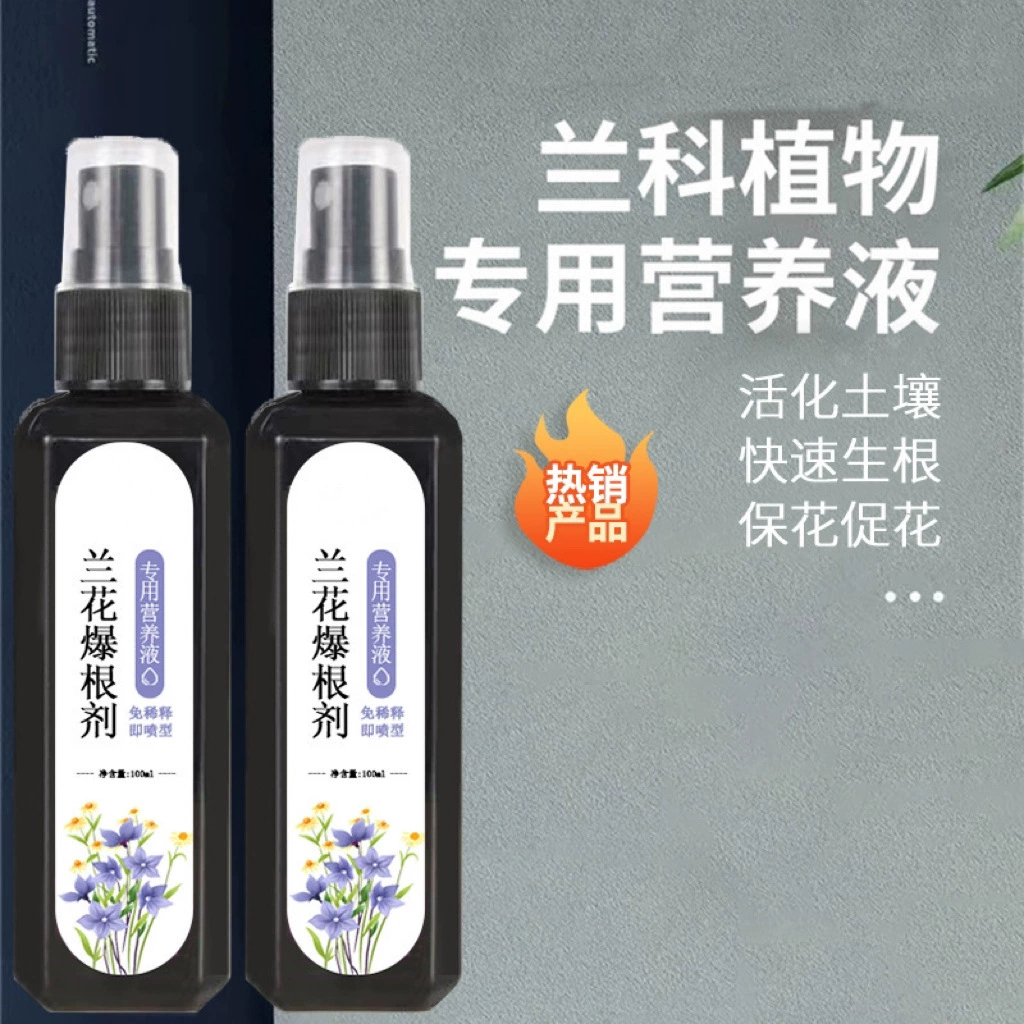 Завод прямой цветок деревня голова орхидеи корень пескоструйное средство каталитическое укоренение взрыв бутон специальный питательный раствор цветок зеленое растение Универсальный