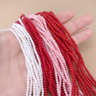 2-3mmͨ�׷���Ȼ�tɺ��������ɢ�鴮�� DIY�A��С�����ֹ��Ʒ��