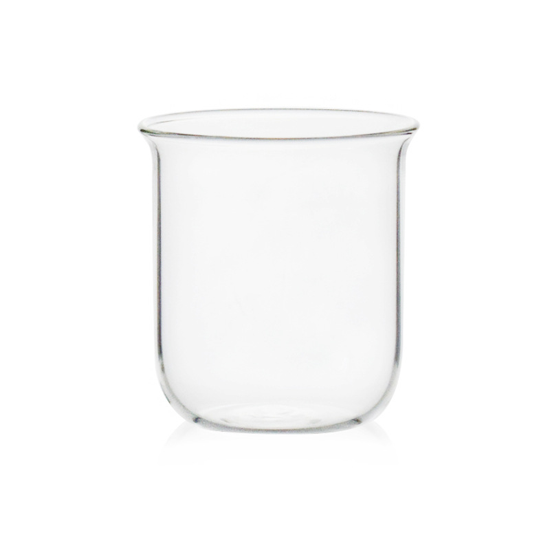 Simple Cute Chubby Expansion Cup Thickened High Borosilicate Glass Heat-resistant Water Cup Ins Milk Latte Coffee Cup