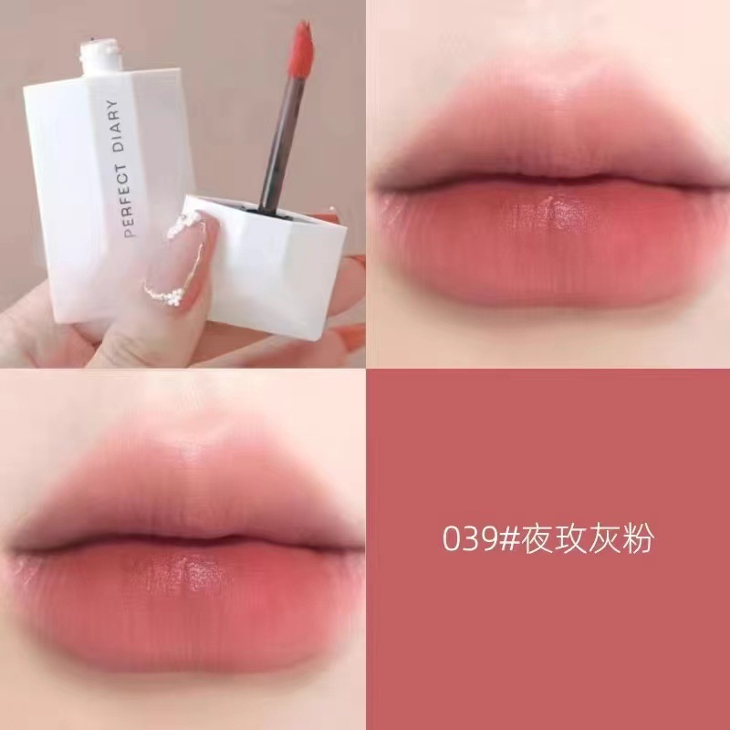 名片唇釉019镜面水光秋冬哑光丝绒雾面口红唇釉女|undefined