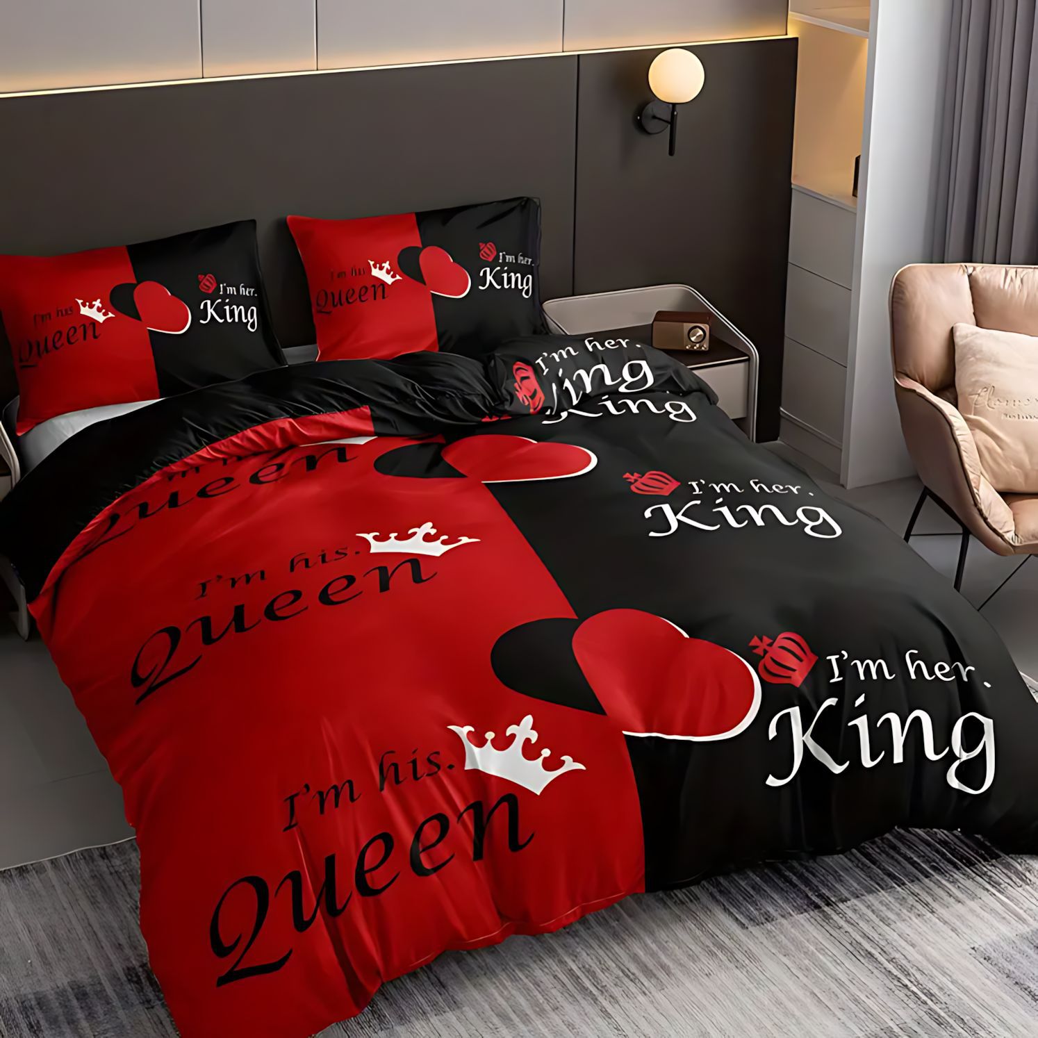 TEMU / JIT transfronterizo lujo ligero clásico suave cómodo 3D impresión digital kit fuente fabricante