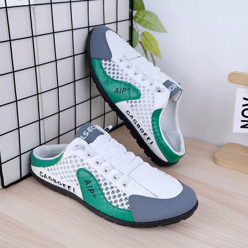 Men's breathable summer slippers, plus size