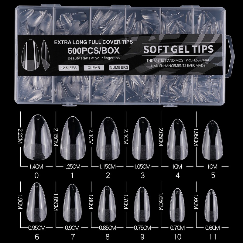 Pure Cross-Border Popular Manicure, No Engraving, Thin, Semi-Frosted, Traceless, European and American Frosted Fake Nails, Factory Wholesale