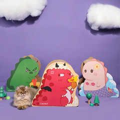 Tinypet Cat Scratching Board Cat Climbing Frame Corrugated Paper Cat Nest Mount Fuji Dinosaur Sofa Cat Toy