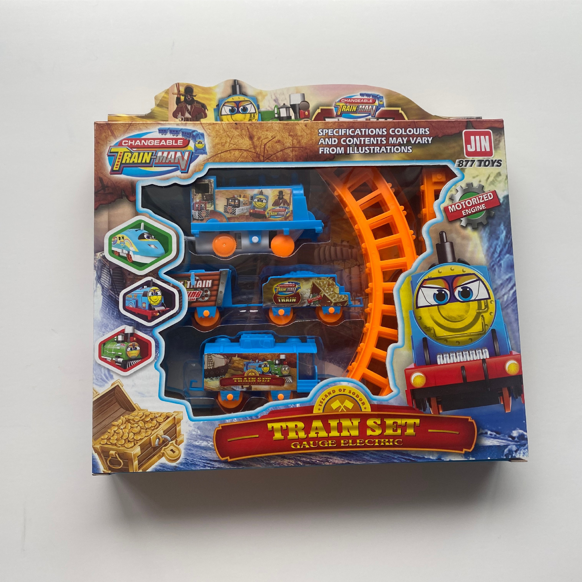 Juguete de Tren Eléctrico Ensamblable para Niños de Plástico Eléctrico, Educativo para Niños