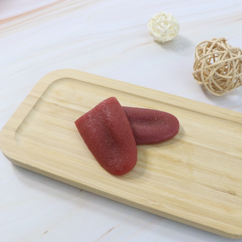 Lengua de simulación de miedo horror accesorios mágicos aguja de acero lengua falsa de Halloween 16g