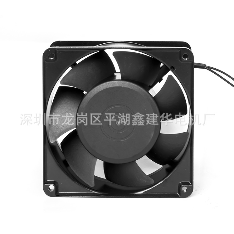 厂家批发用于医疗设备充电桩逆变焊机用的的鼠笼式7叶片散热风扇