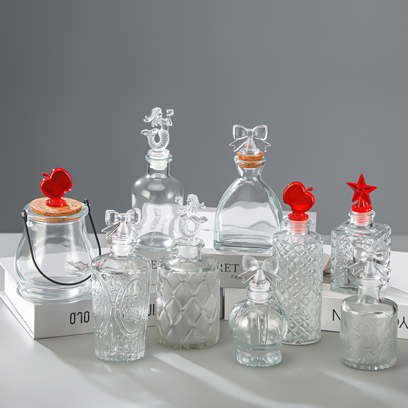 批发创意新款许愿瓶星空瓶木塞玻璃瓶海洋瓶手工制作情人节礼物