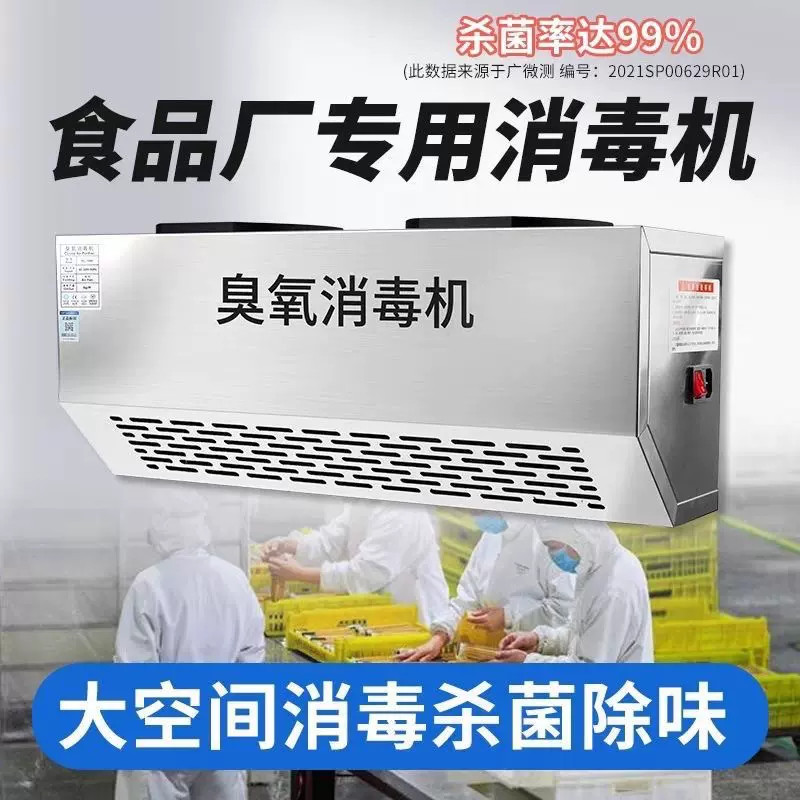壁挂式臭氧消毒机杀菌消毒除异味食品厂车间商用发生器净化空气
