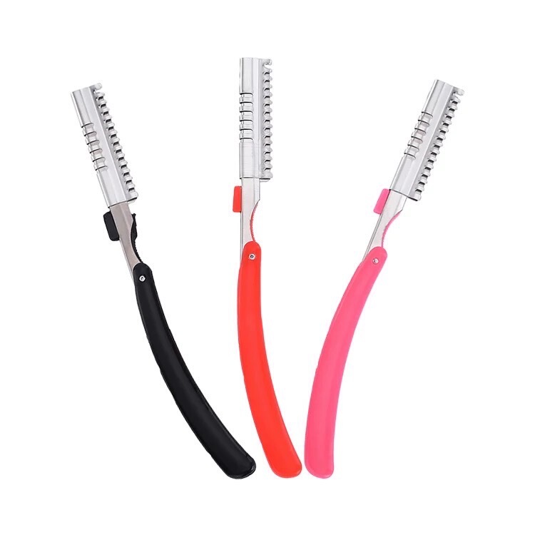 New Household Folding Razor Men's and Women's Eyebrow Knife Shaving Razor Manual Shaving Head Shaving Hair Wholesale