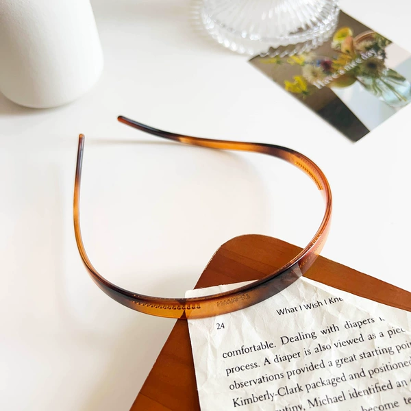 Amber headband, gradient