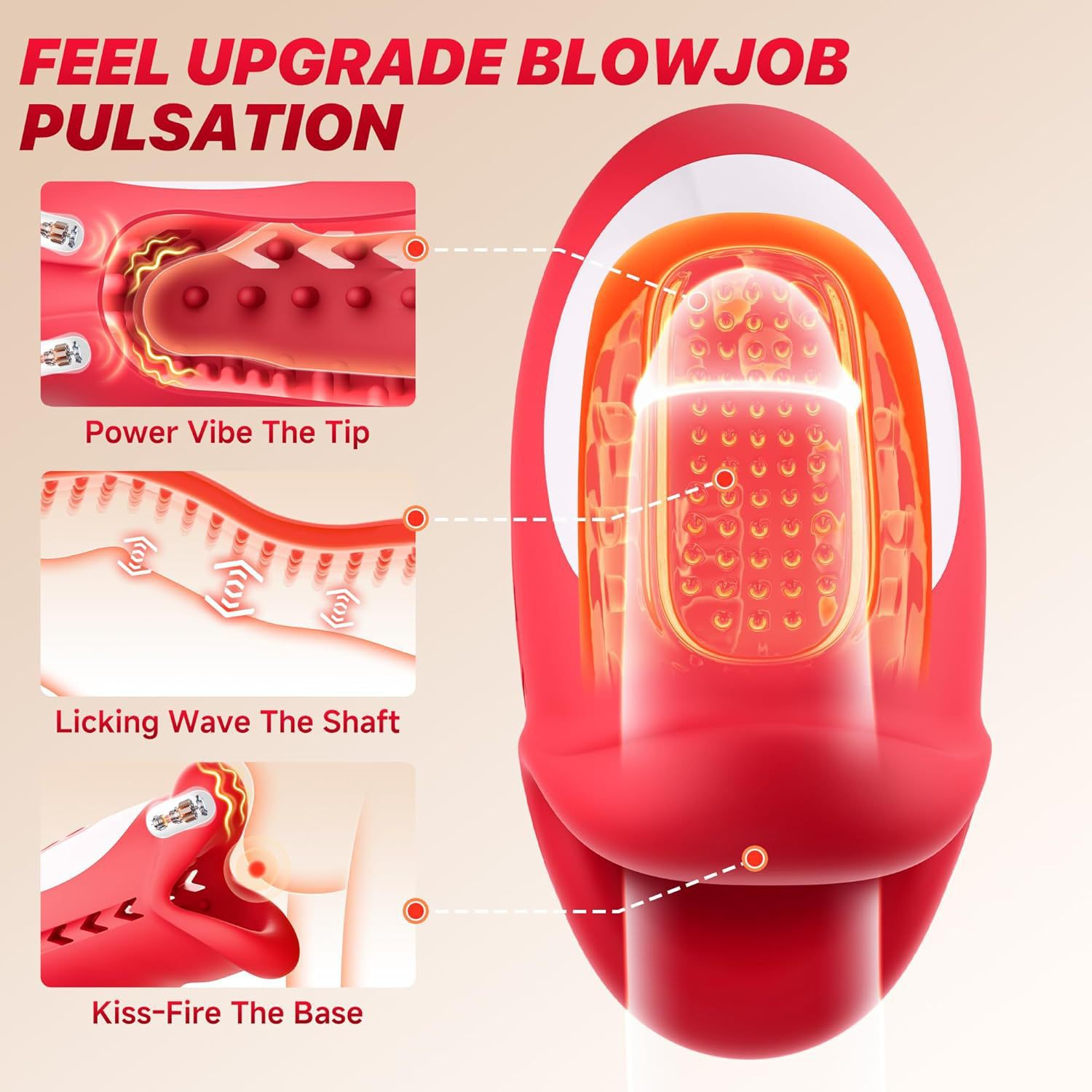 App-controlled Male Masturbation Cup With Vibration Trainer_voghion.com