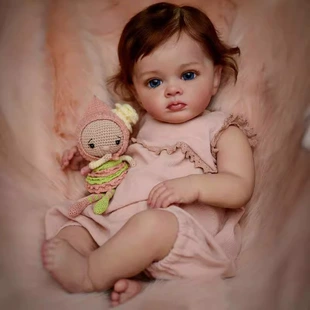 NPK 60см CUDDLY кукла-реборн — имитированная кукла Тути, изысканная или обычная окраска