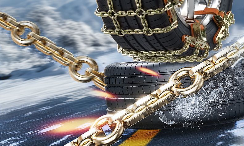 Yulan Car Anti-Skid Chain Universal Suv Off-Road Car Winter Snow New Rubber Tire Does Not Damage the Tire