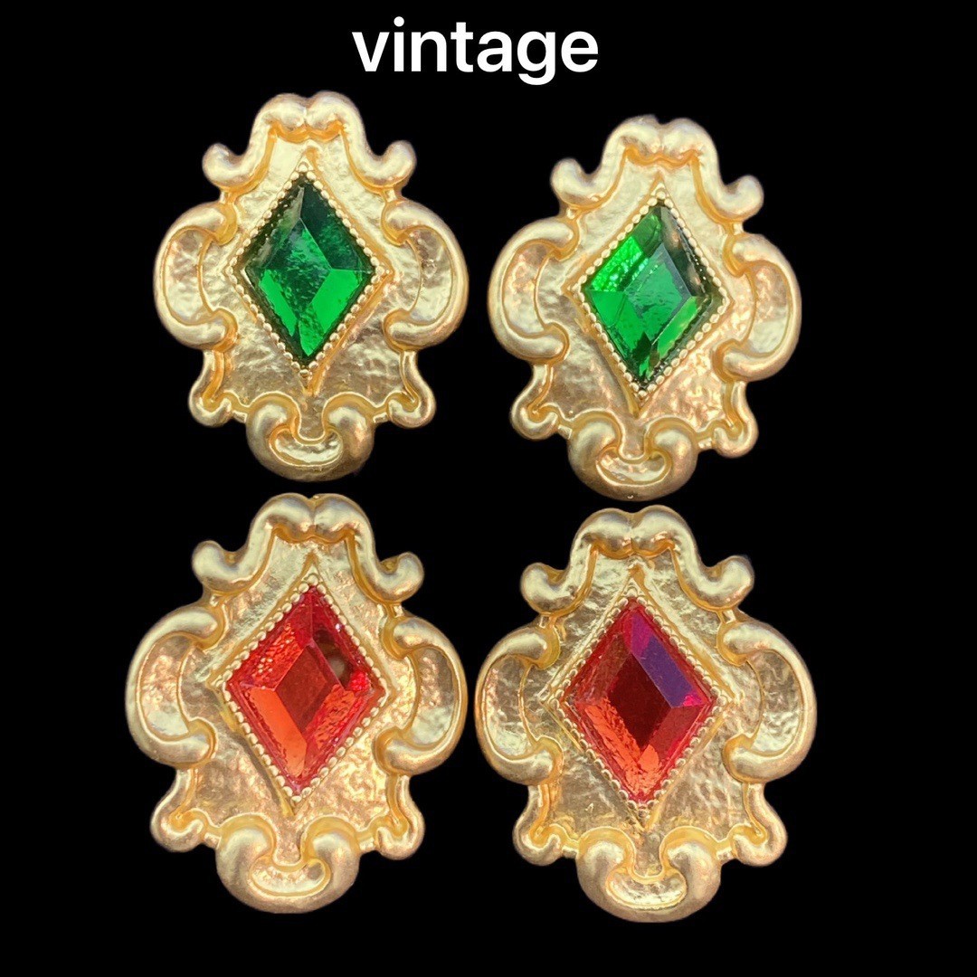 [Mannan] Vintage Middle -aged Gold Plating Retro Vintage Palace…