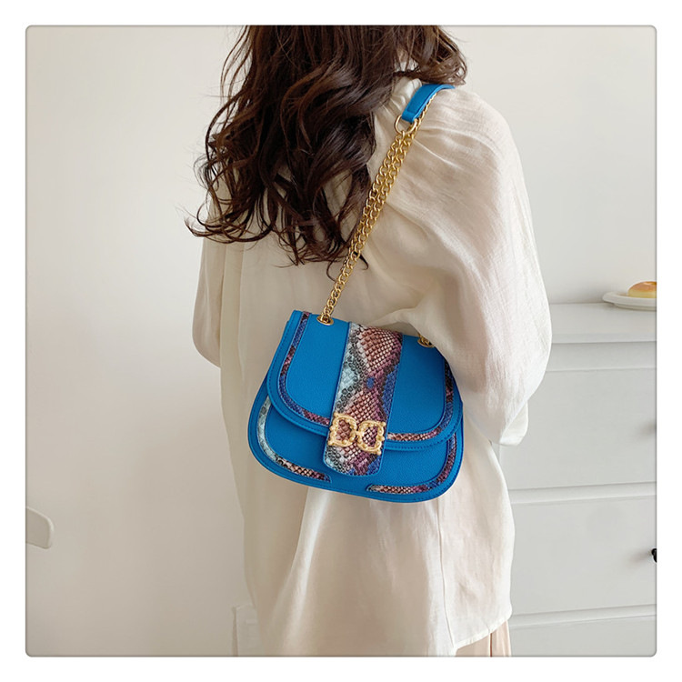 2023 New Hot Selling Trend Women's Bag Snake Skin Crossbody Bag Women's Bag Small Bag Women's Shoulder Bag_voghion.com