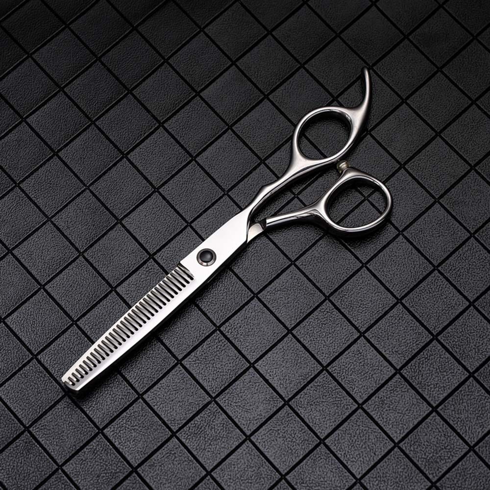 Ciseaux à effiler pour frange droite sans couture, ensemble de ciseaux de coiffure professionnels pour usage domestique_voghion.com