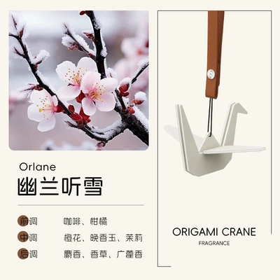 Qiao's car products 24 years Car Perfume Aromatherapy - orchid-listens-to-snow