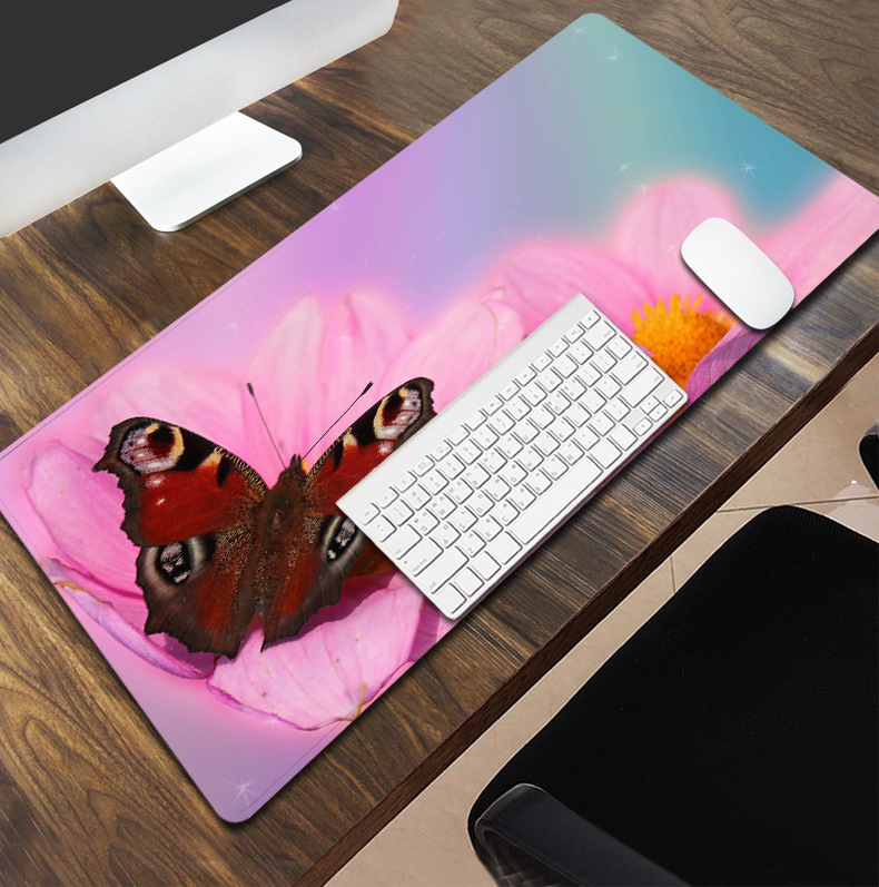 Thickened Mouse Pad With Cartoon Print Non-slip Surface Design_voghion.com