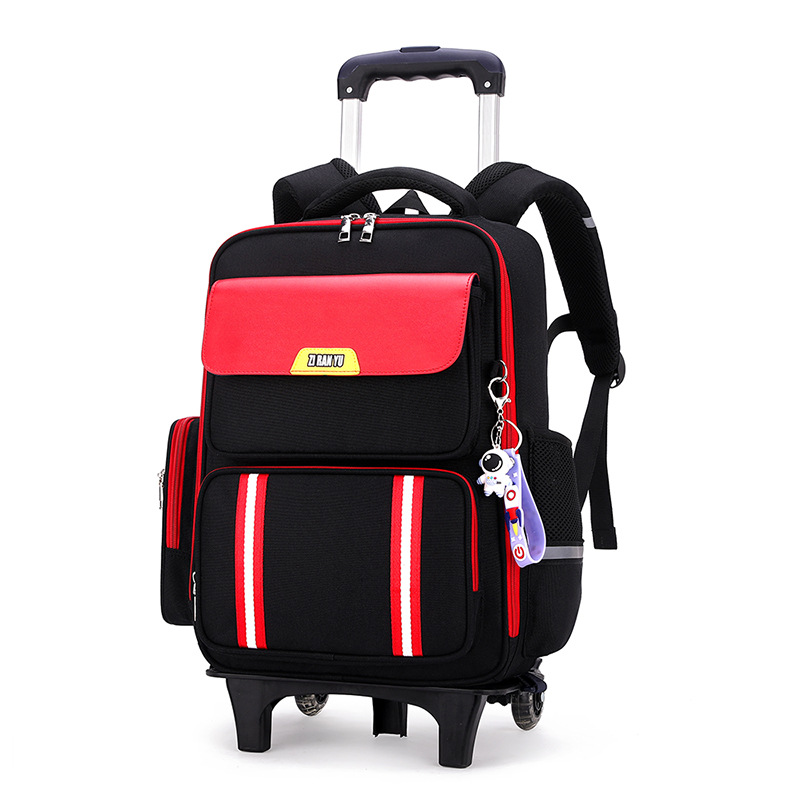 Mochila escolar de tirón de pescado natural para estudiantes de primaria de 1 a 5 años, niños y niñas, explosiones transfronterizas ligeras a prueba de salpicaduras