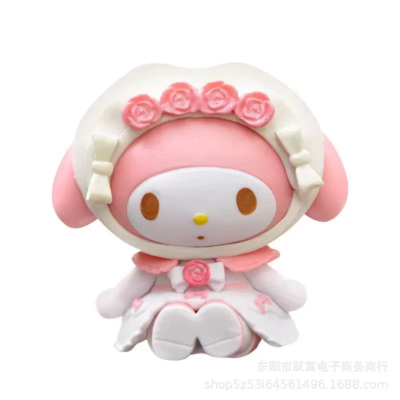 Слепой пакет фигурок (Sanrio) Dream Theme Tea Party My Melody & Friends, 8 милых коллекционных фигурок