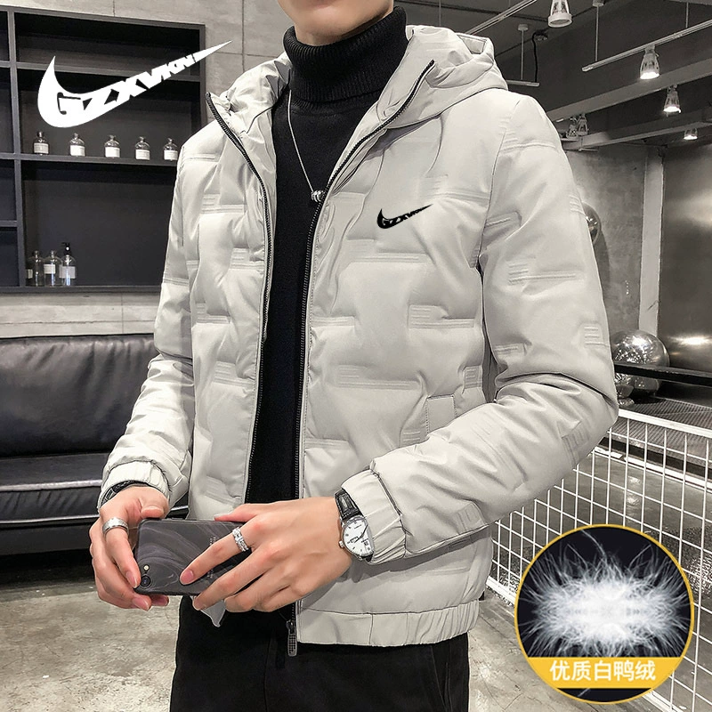 Платье-комбинезон брендовая мужская осень-зима костюм с stands collar хлопок теплая буханка новый стиль куртка