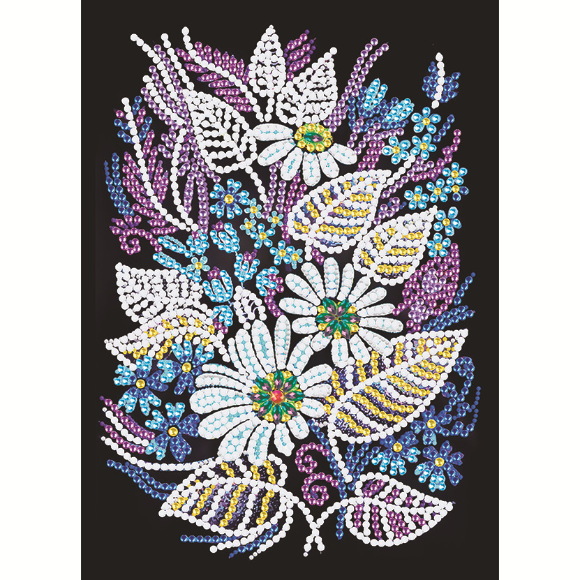 Transfronterizos nuevos dibujos de diamantes DIY hechos a mano unicornio dibujo de diamantes cuaderno dibujo de diamantes llenos de pintura de diamantes