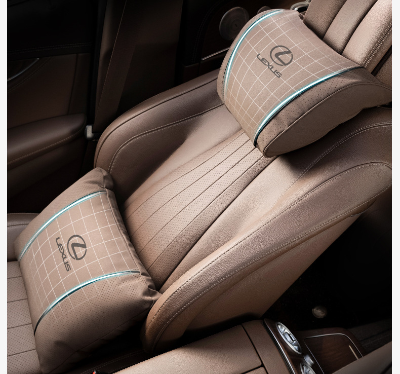 Lexus Car Headrest and Neck Pillow Nx300H Es260 Rx300 Es200 Car Lumbar Cushion Interior Accessories