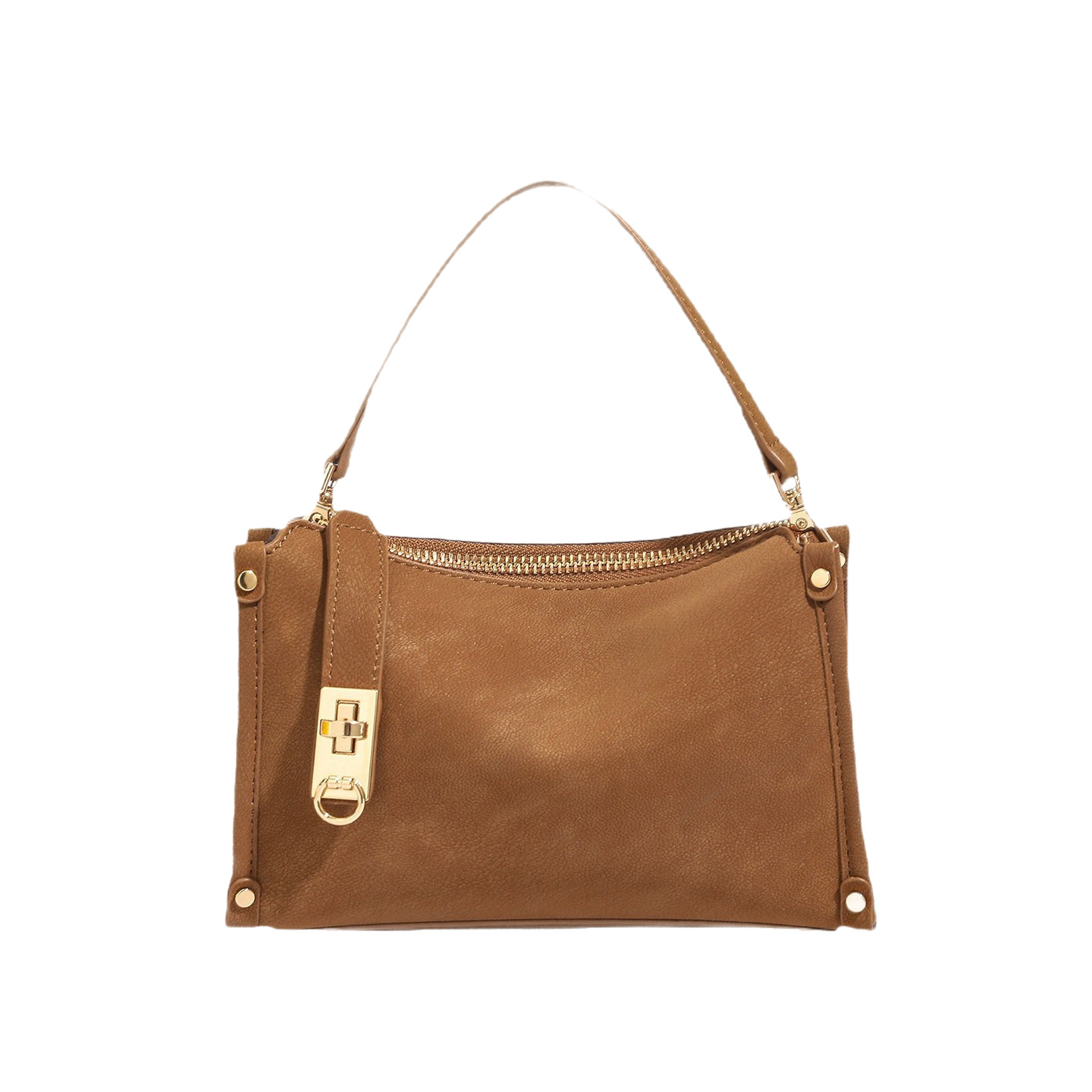 2026 New Genuine Leather Niche Design Box Bag For Women Versatile Fashion Simple Handbag Shoulder Crossbody Underarm Bag - Thumbnail 5